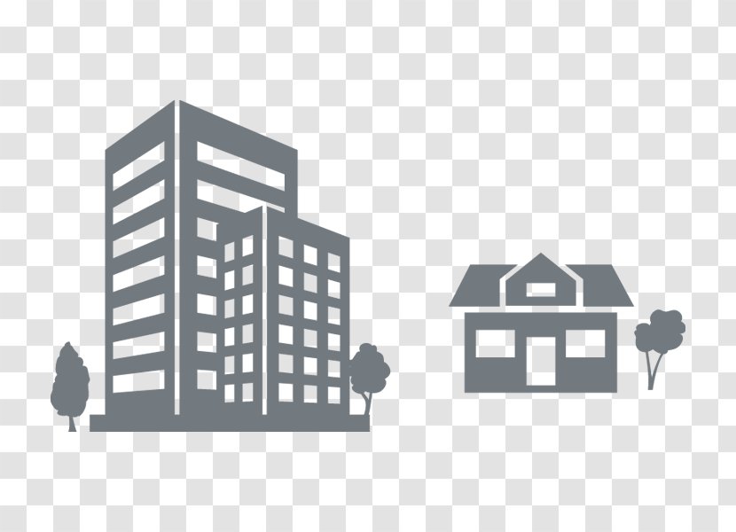 Real Estate Background - Logo - Urban Design Apartment Transparent PNG