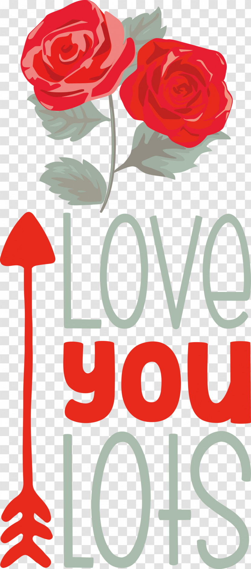 Love You Lots Valentines Day Valentine Transparent PNG