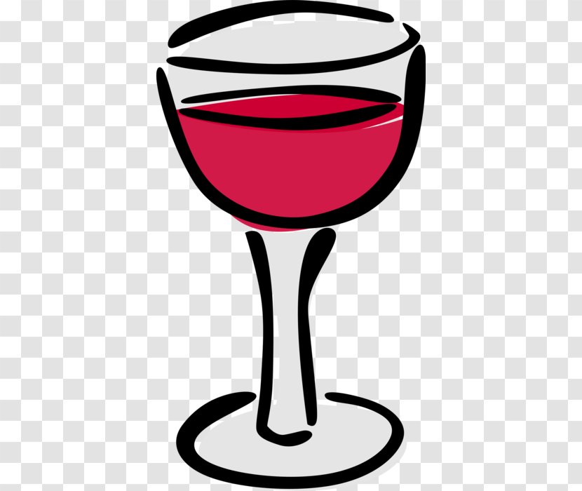 White Wine Champagne Glass Red Transparent PNG