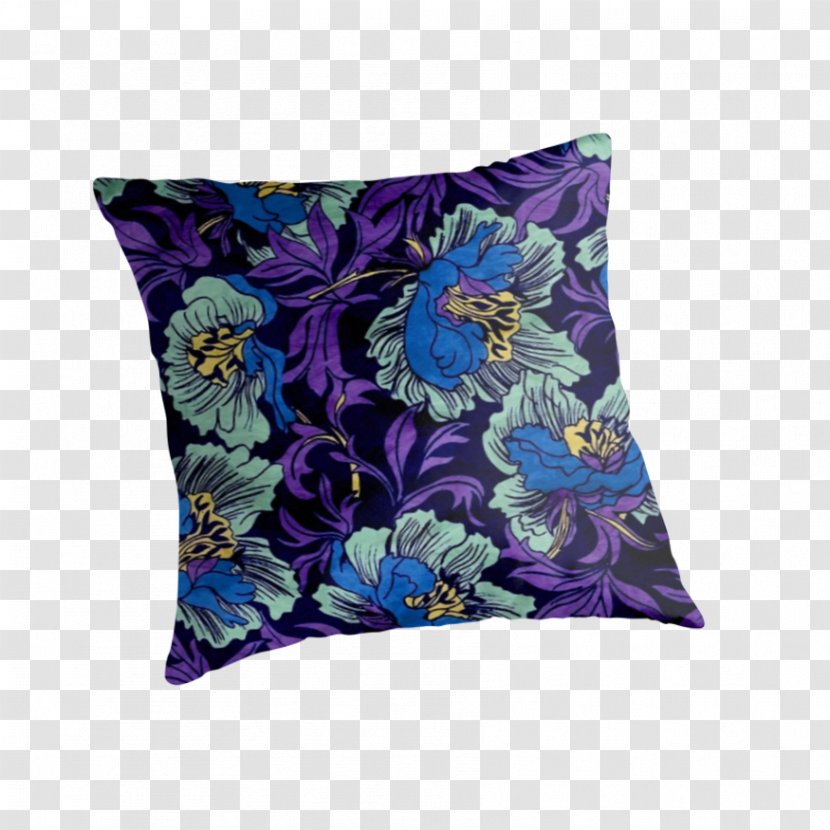 Throw Pillows Cushion Purple Blue - Pillow Transparent PNG