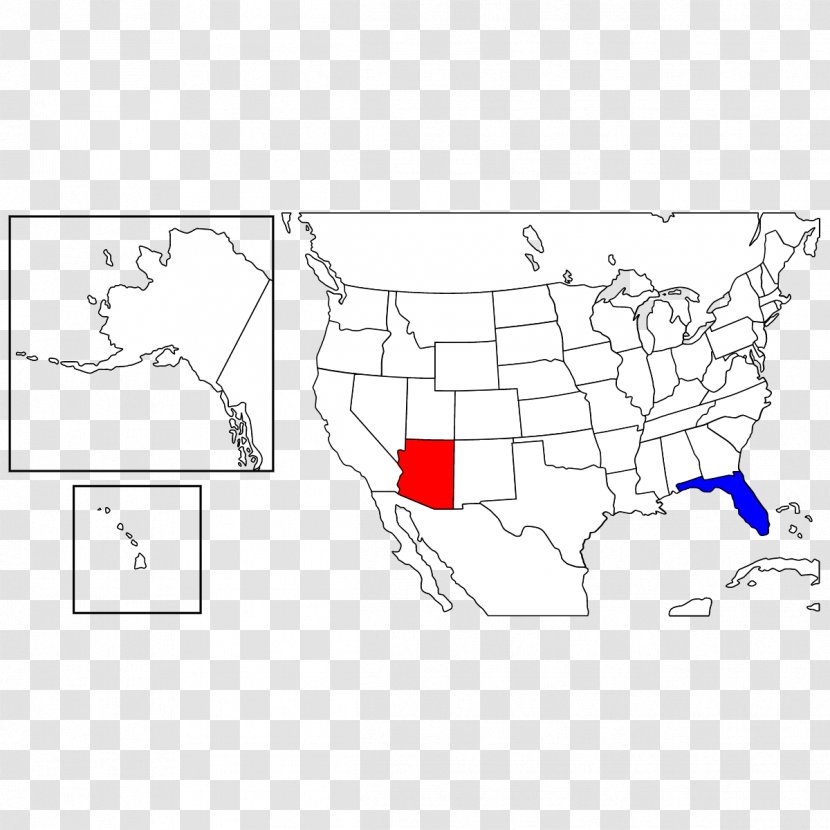 Blank Map Colorado World Outline Of The United States - Cartoon Transparent PNG