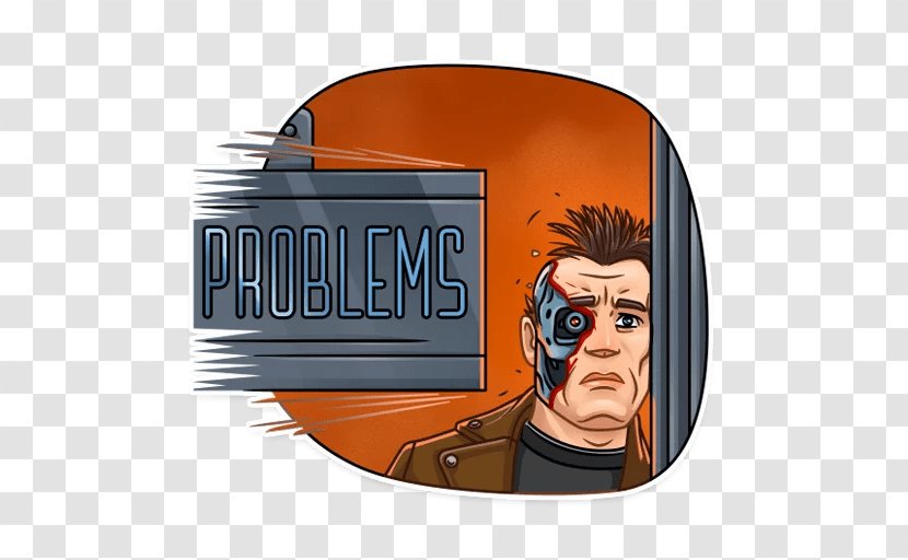 The Terminator Telegram YouTube Sticker Brand Transparent PNG