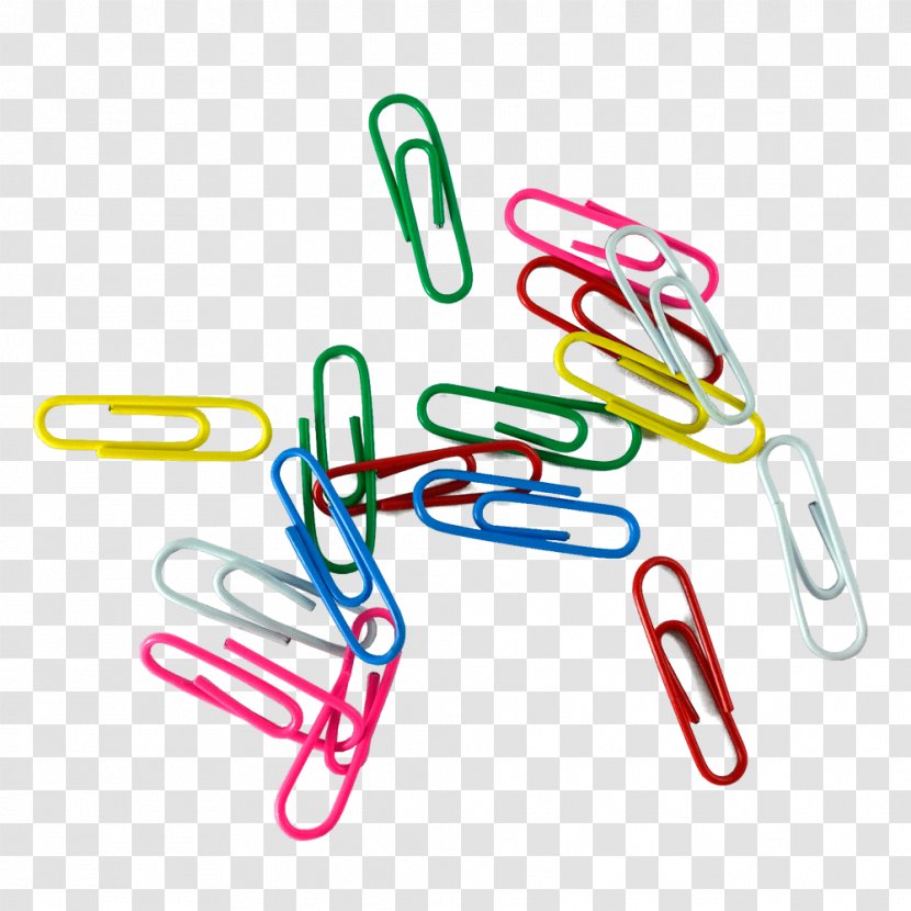 Paper Clip Post-it Note Binder Stationery Art - Area - Clips Transparent PNG