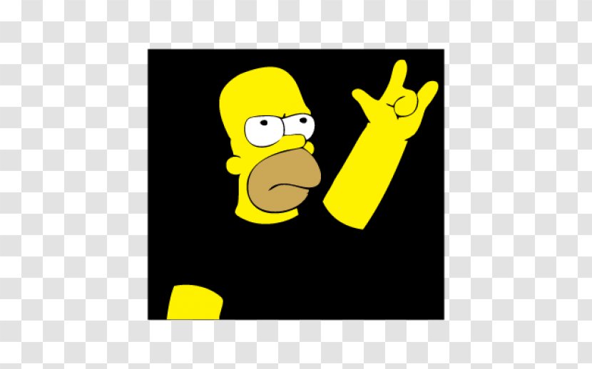 Homer Simpson Bart Lisa Maggie Marge - Yellow - Homero Transparent PNG