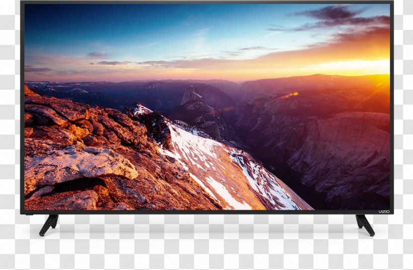 LED-backlit LCD Vizio 4K Resolution Television Smart TV - Media - Ledbacklit Lcd Transparent PNG