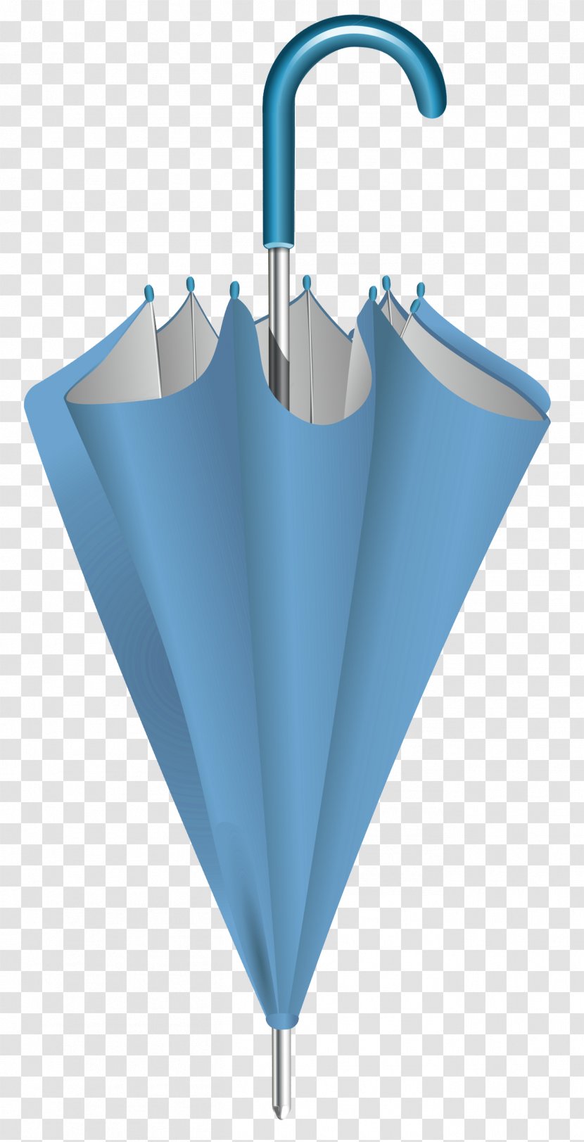 Umbrella Blue Clip Art - Royalty Free - Closed Clipart Image Transparent PNG