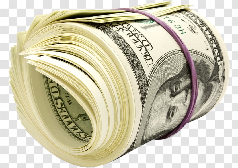 United States Dollar Money One Hundred-dollar Bill - Hundreddollar - Roll Transparent PNG