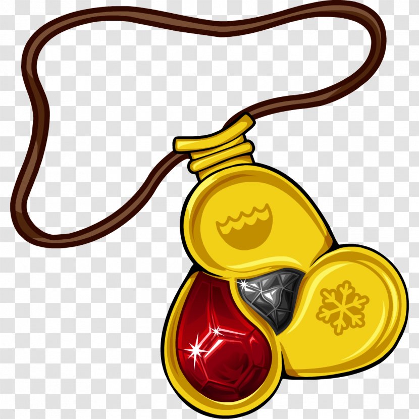Club Penguin Shadow Of The Ninja Amulet - Fire - Clipart Transparent PNG