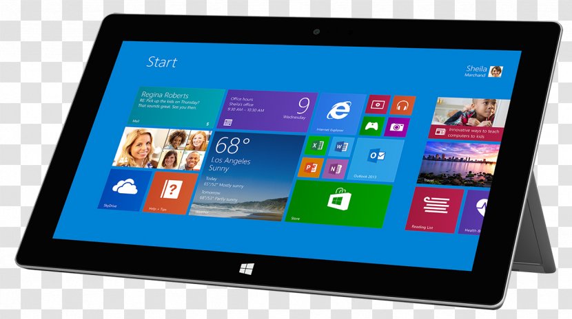Surface Pro 2 3 - Netbook - Tablet Transparent PNG