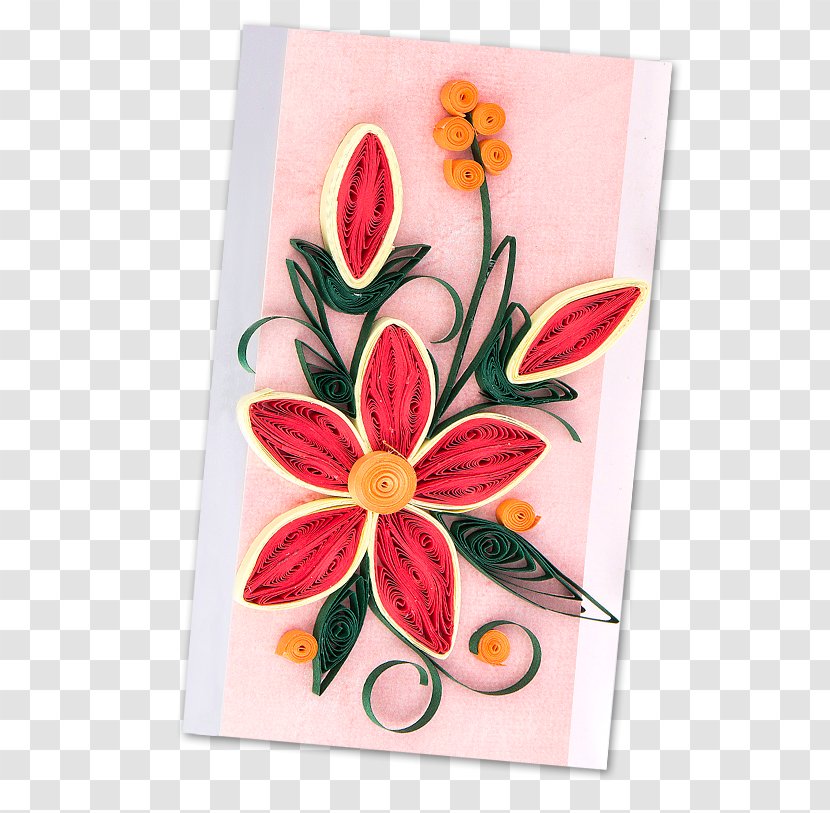 Paper Quilling Floral Design Art - Flora Transparent PNG