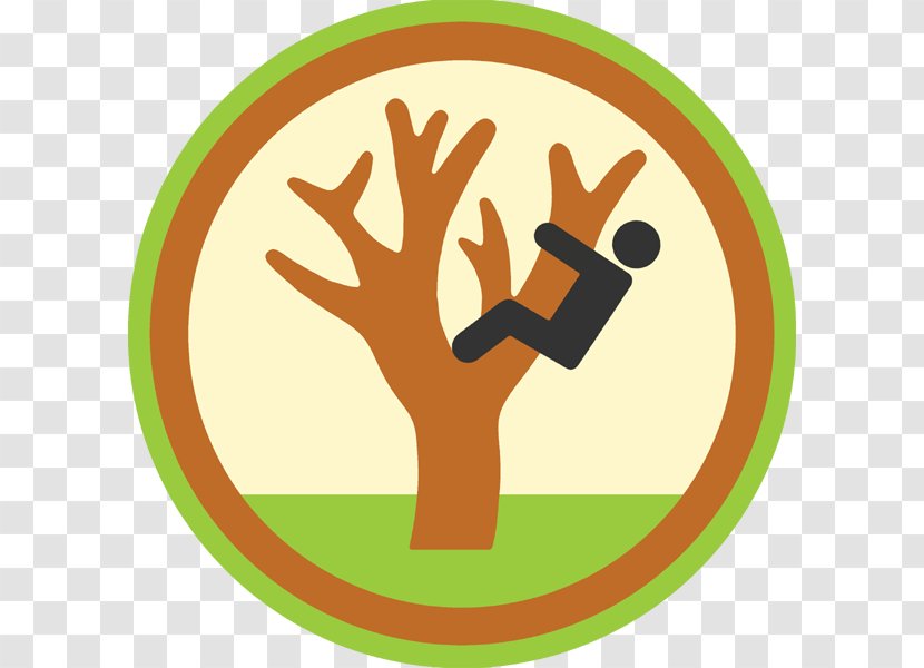 Tree Climbing Scouting Scout Badge - The Little Monkey Scatters Flowers Transparent PNG