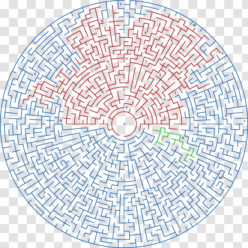 Maze Labyrinth Puzzle - Symmetry - Please Don't Hate Me Transparent PNG