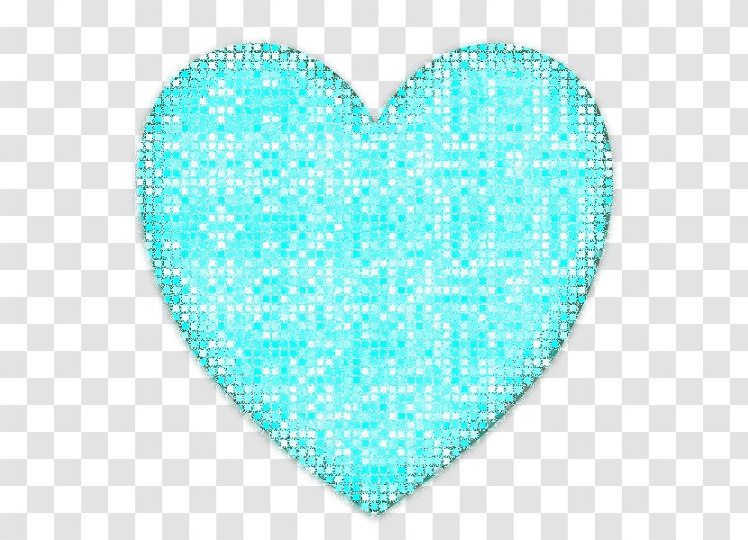 Turquoise Font - Heart - Teal Transparent PNG