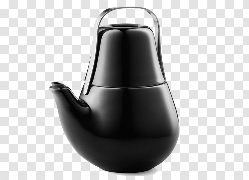 Teapot Masala Chai Tea Set Cup - Mug - Black Kettle Transparent PNG