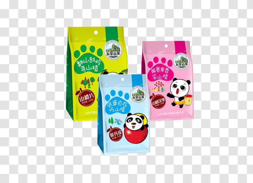 Giant Panda Red Snack Cartoon - Cuteness - Bag Transparent PNG