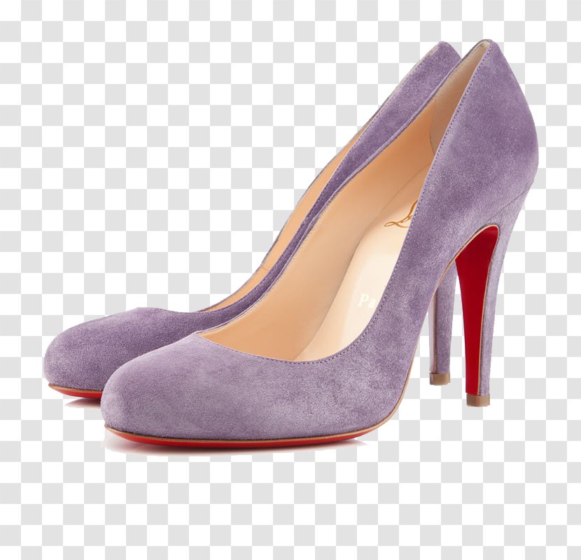High-heeled Footwear Shoe Purple Designer - Shoes Matte Transparent PNG