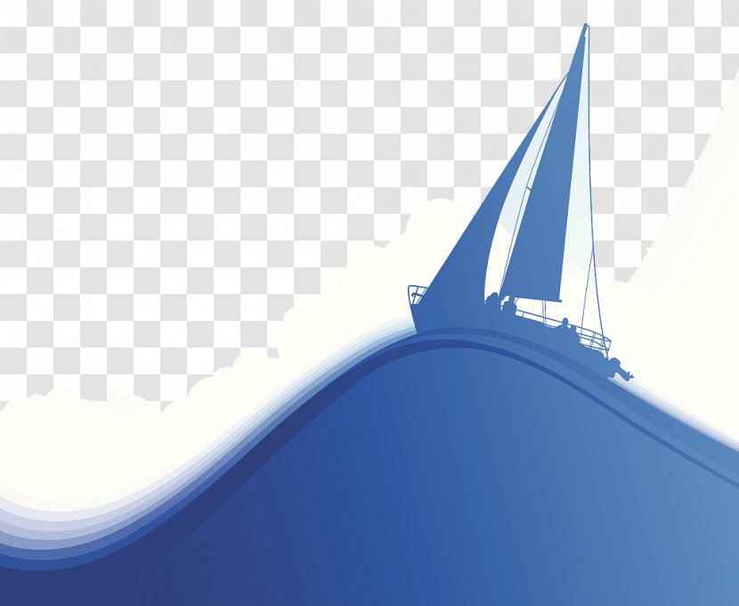 Illustration - Energy - Decorative Yacht Vector Transparent PNG