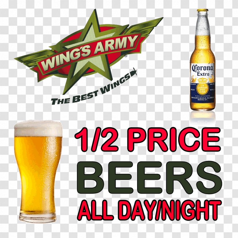 Beer Wing's Army Playa Del Carmen Food Brand - Beach Transparent PNG