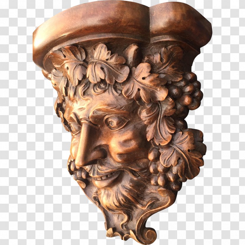 Satyr Greek Mythology Dionysus Devil Wood Carving Transparent PNG