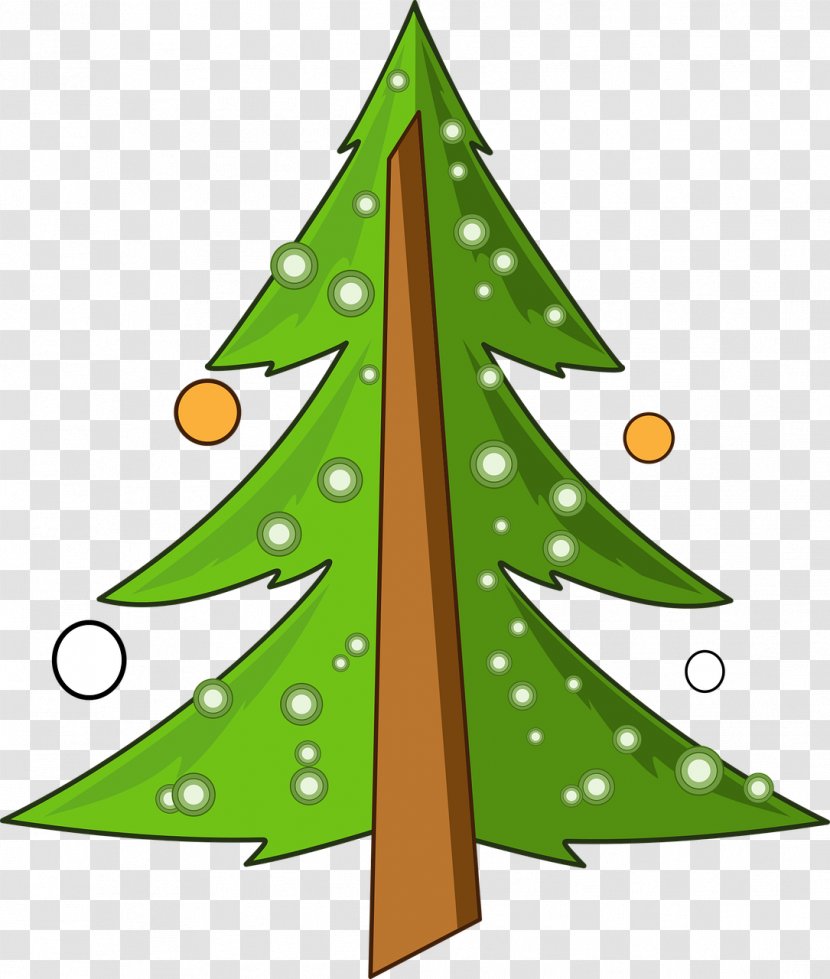 Christmas Tree Pine Fir Clip Art - Stock Photography - In Snow Transparent PNG