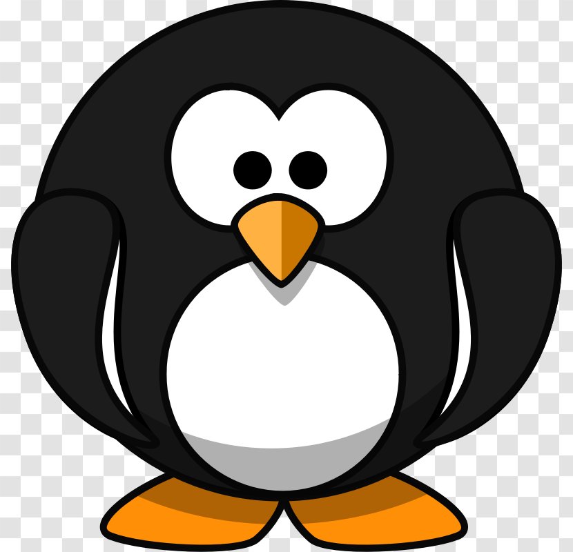 Penguin Cartoon Drawing Clip Art - Guitar Player Transparent PNG