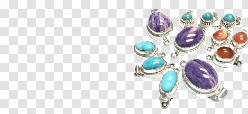 Turquoise Earring Bead Silver Body Jewellery - Sand Grains Transparent PNG
