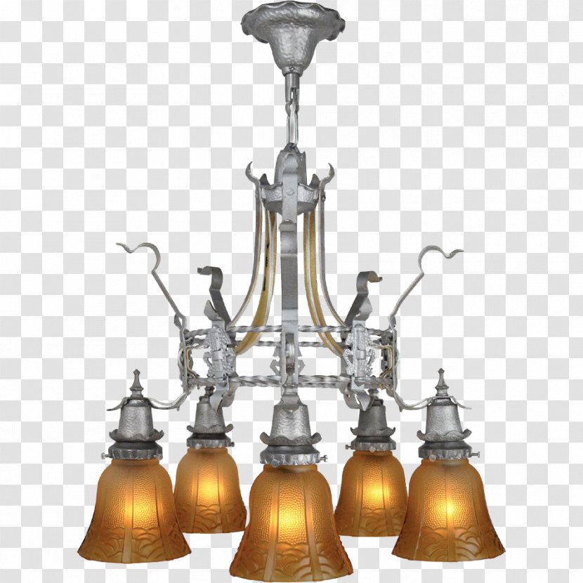 Chandelier Arts And Crafts Movement Light Transparent PNG