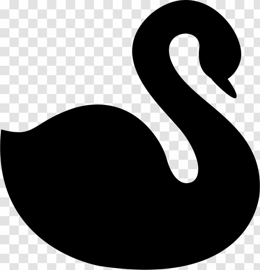 Bird Black Swan Clip Art Transparent PNG