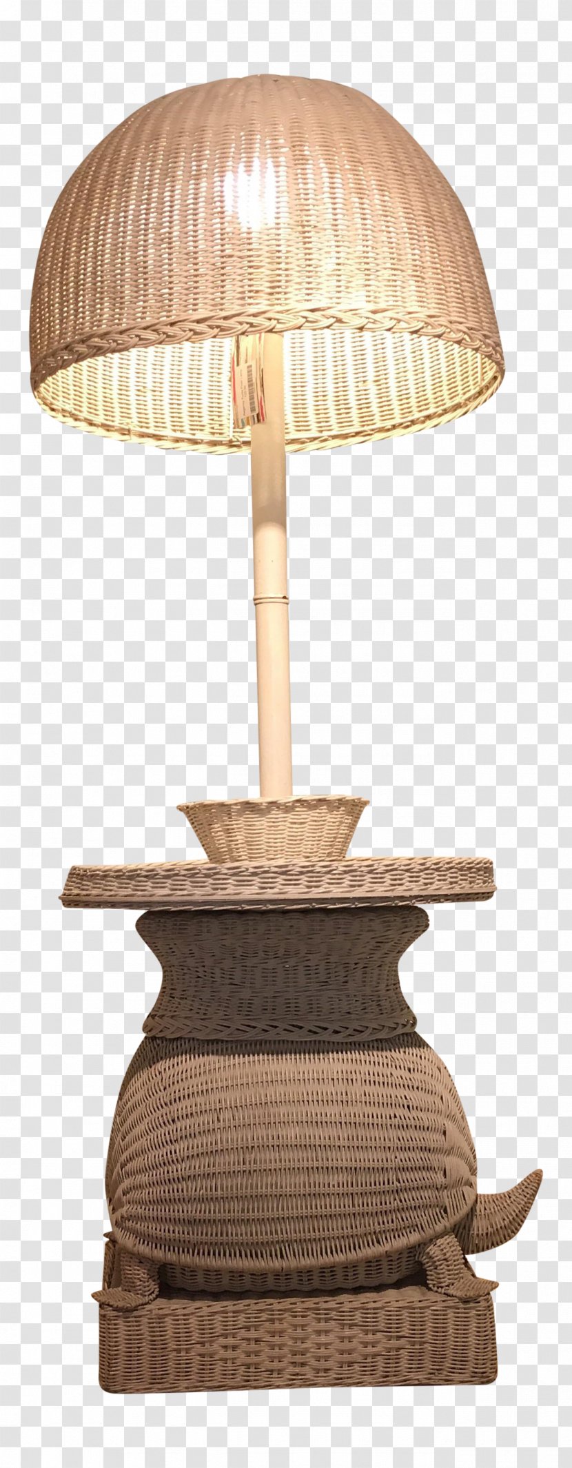 Lamp Bedside Tables Light Chairish - Lamps Plus - Wicker Transparent PNG