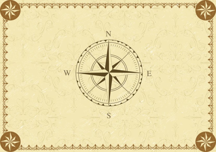 North Compass West Cardinal Direction South - Navigation Transparent PNG
