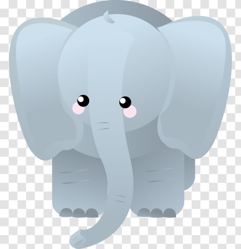 African Elephant Clip Art - Elephants And Mammoths Transparent PNG