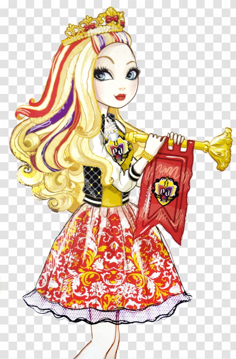 Ever After High Apple II Frankie Stein Queen - Boarding School Transparent PNG