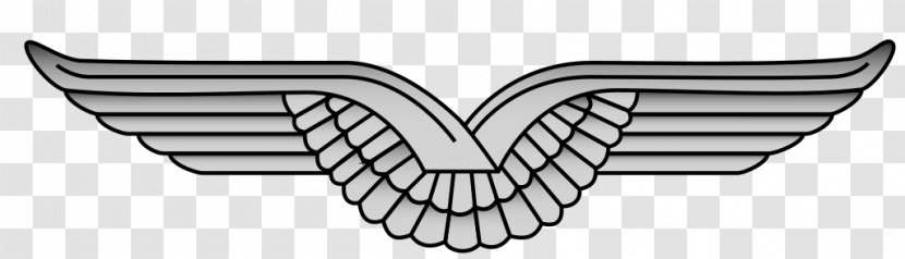 American Football Background - Wing - Blackandwhite Line Art Transparent PNG