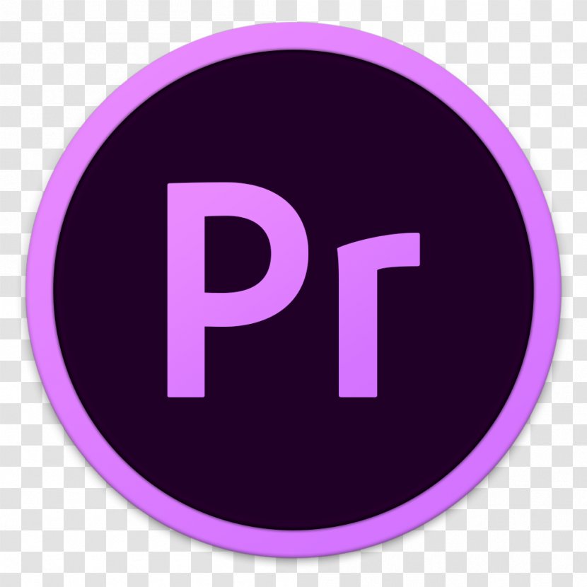 Purple Text Symbol Brand - Magenta - Adobe Pr Transparent PNG