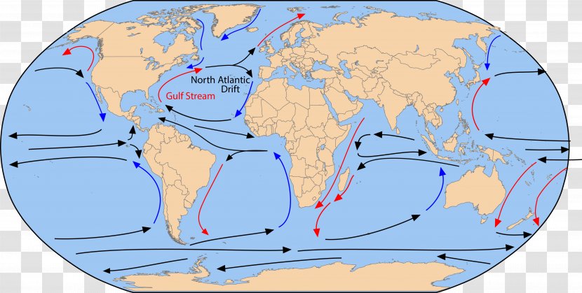 Gulf Stream North Atlantic Current World Ocean Abiotic Component - Climate - Identify The Floor Transparent PNG