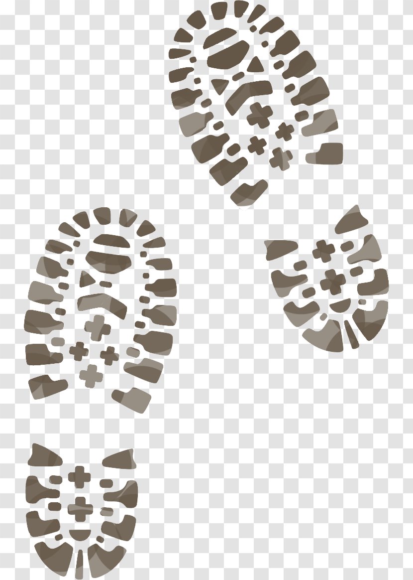 T-shirt Hiking Boot Footprint Clip Art Transparent PNG