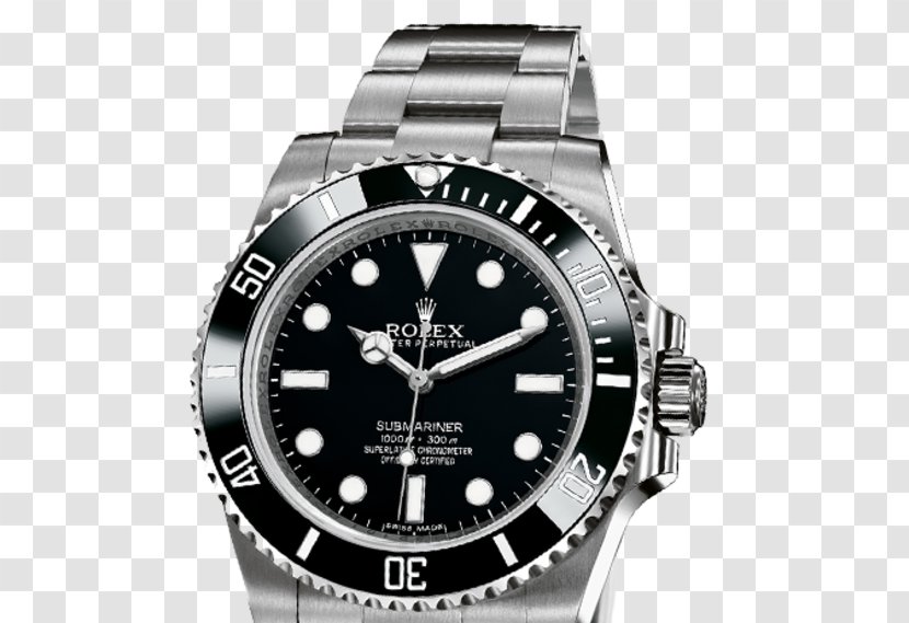 Rolex Submariner Daytona Datejust Watch - Oyster Perpetual Date Transparent PNG