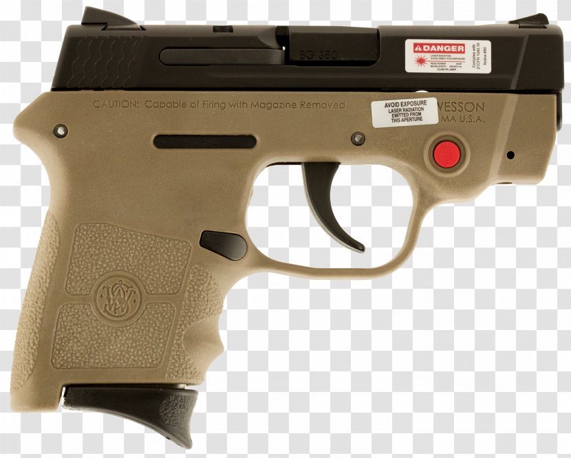 Trigger Firearm Smith & Wesson Bodyguard 380 M&P - Handgun - Shooting Traces Transparent PNG