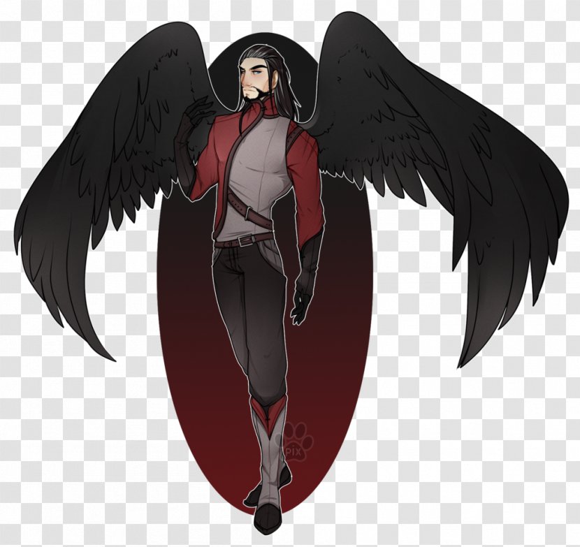 Demon Legendary Creature Angel M Animated Cartoon - Watercolor Transparent PNG