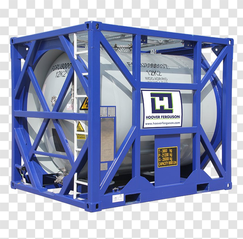 Tank Container Steel Liquid Hoover Ferguson Group, Inc. Dangerous Goods - Group Inc - Gas Transparent PNG