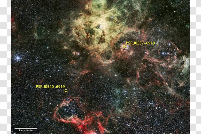 Tarantula Nebula Fermi Gamma-ray Space Telescope Astronomy Picture Of The Day Large Magellanic Cloud - Luminous Star Transparent PNG