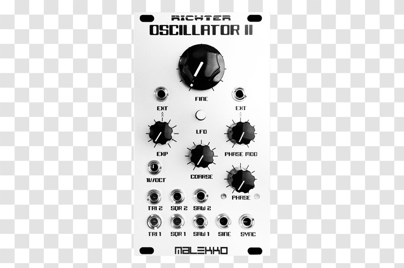 Doepfer A-100 Low-frequency Oscillation Electronic Oscillators Analogue Electronics Modular Synthesizer - Delay - Underground Electro Transparent PNG