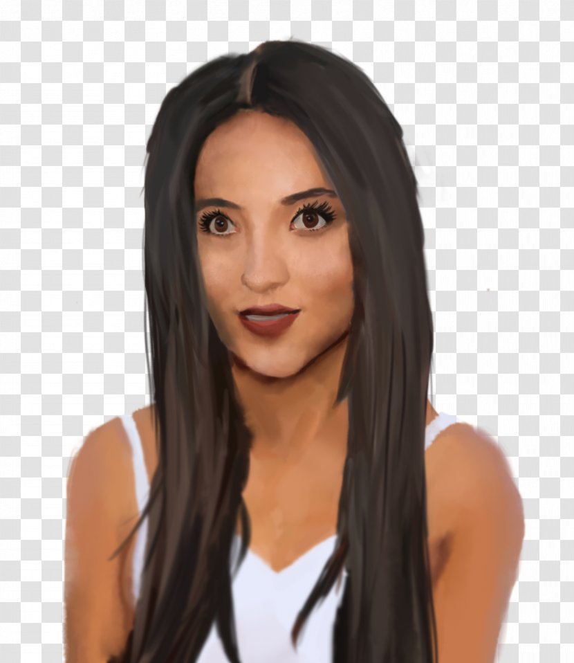 Shay Mitchell Pretty Little Liars Aria Montgomery Hairstyle Transparent PNG