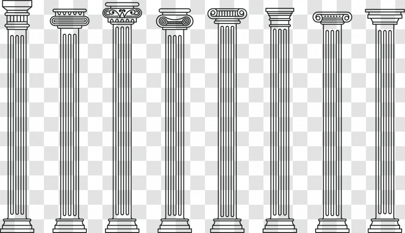 Colosseum Column - Template - Ancient Rome Wall Transparent PNG