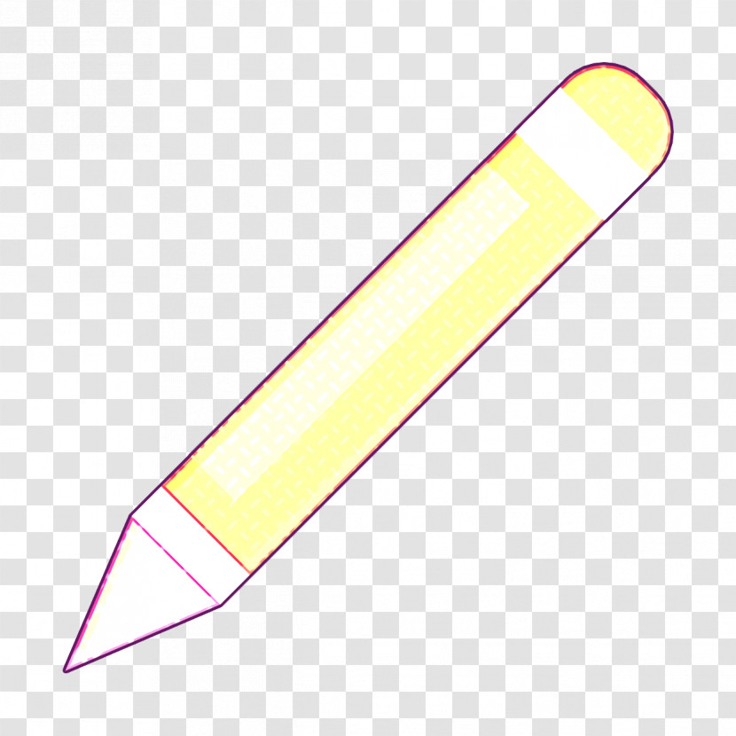 Office Elements Icon Pencil Icon Transparent PNG