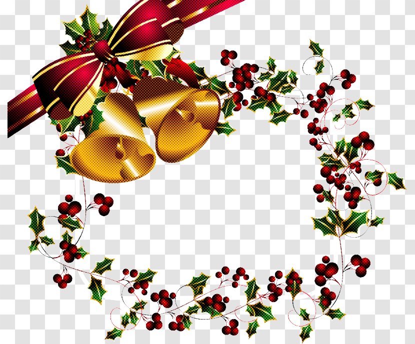 Flowers Background - Christmas Day - Plant Holly Transparent PNG