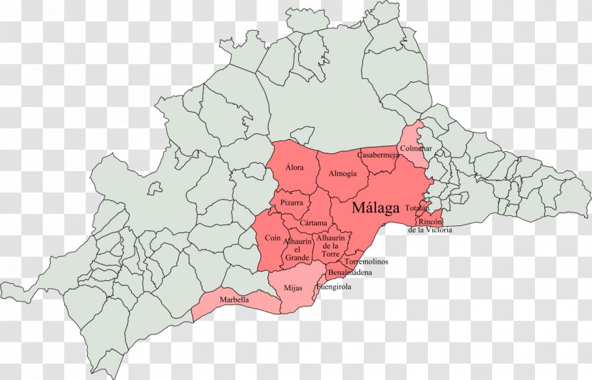 Málaga Metropolitan Area Aglomeración Urbana De Sevilla Región - Agglomeraatio Transparent PNG