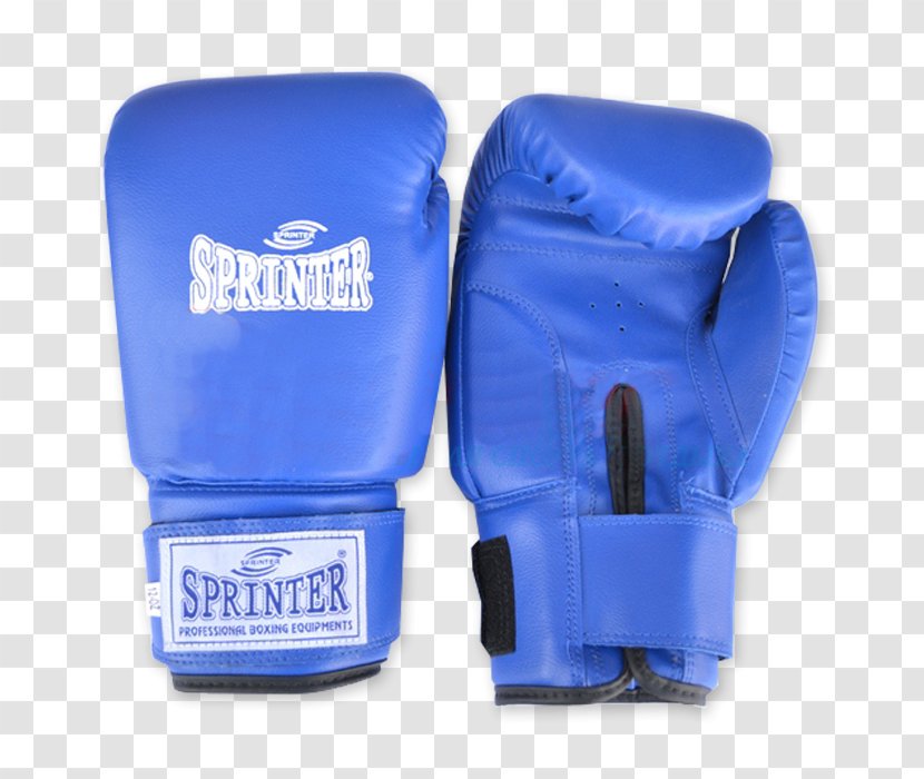 Boxing Glove Electric Blue Cobalt - Sprinter Transparent PNG