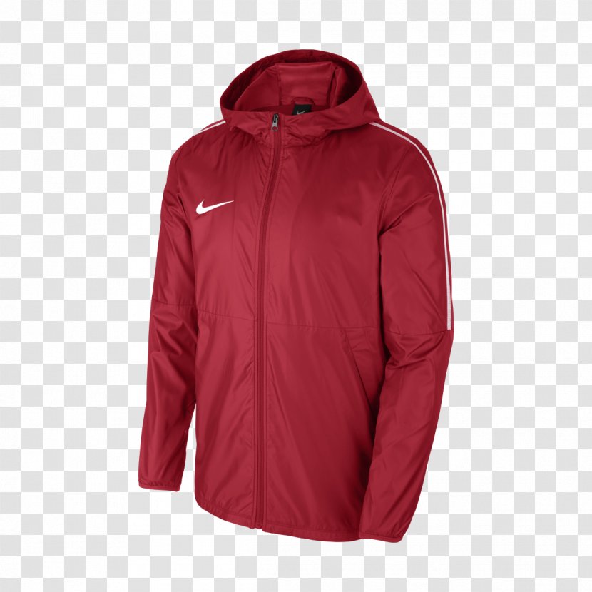 Nike Park Jacket Raincoat Clothing - Hood Transparent PNG