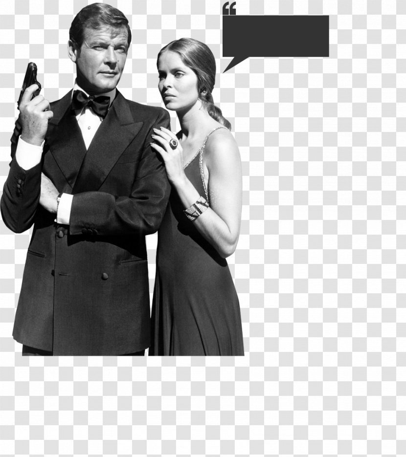 James Bond Film Series Francisco Scaramanga Piz Gloria - Monochrome Photography - Roger Moore Transparent PNG